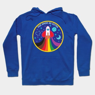 Space Pride - 8 Stripe LGBT Flag Hoodie